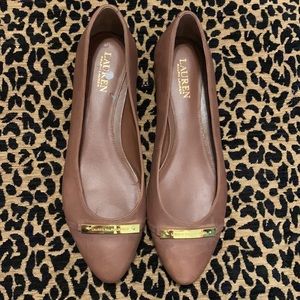 Leather Ralph Lauren Flats